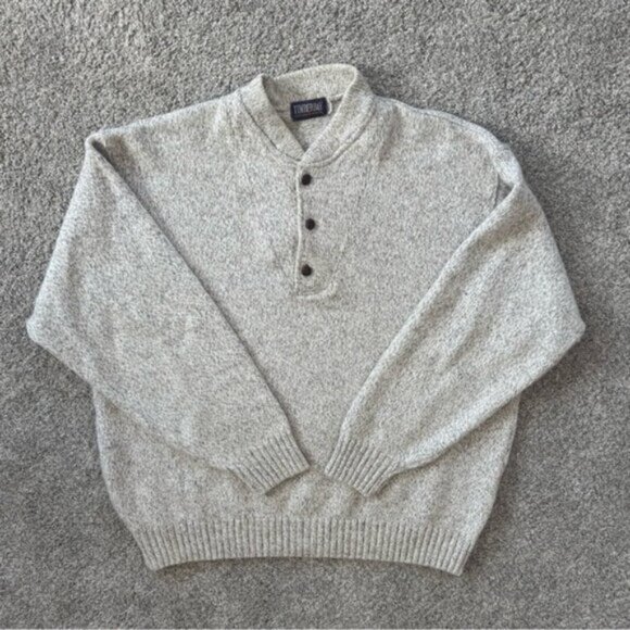 Vintage Timberbay soft and cozy wool blend pullover sweater. Men’s size XXL - Picture 3 of 8